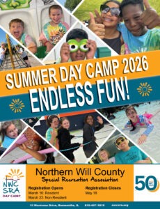Day Camp 2026 Rev 2026 03 13 Cover - Colorful pics of camper and counselors at summer day camp, indoors & outdoors